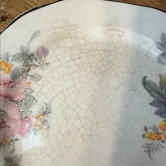 Vintage Crooksville China  Plate - Picture 2 of 3